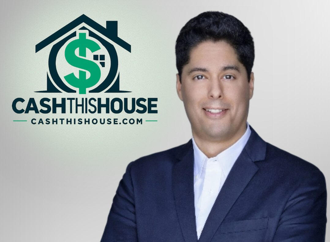 Jesse Soto, cash home buyer in Jacksonville, FL, with the CashThisHouse.com logo